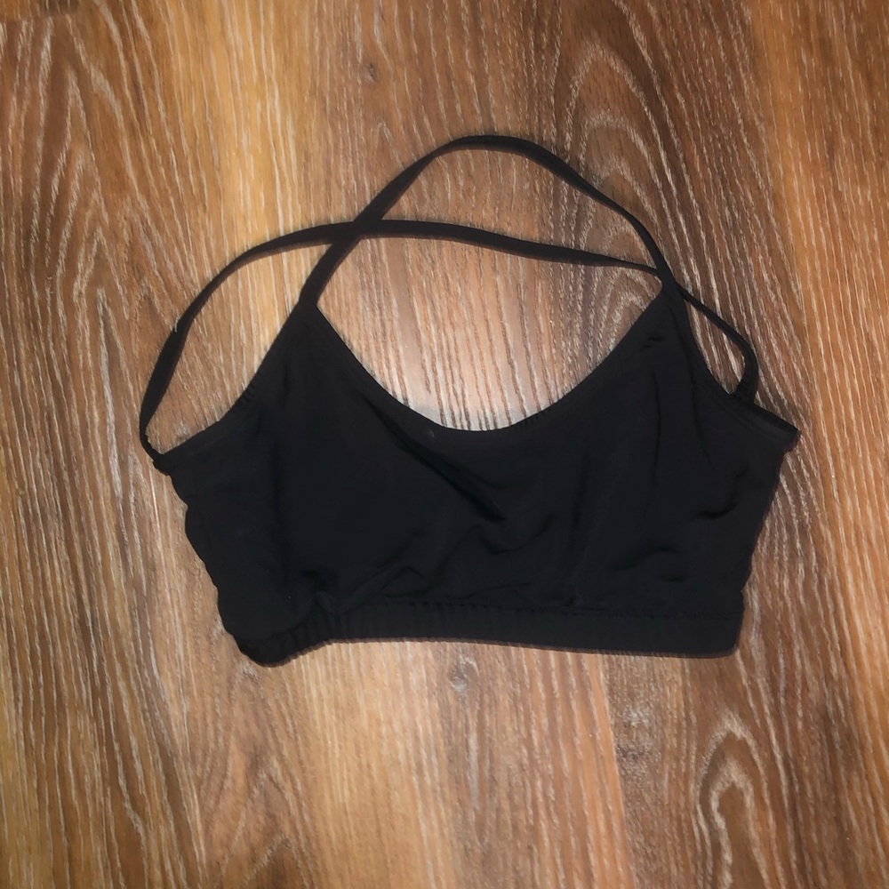 Black Dance Bra One Size